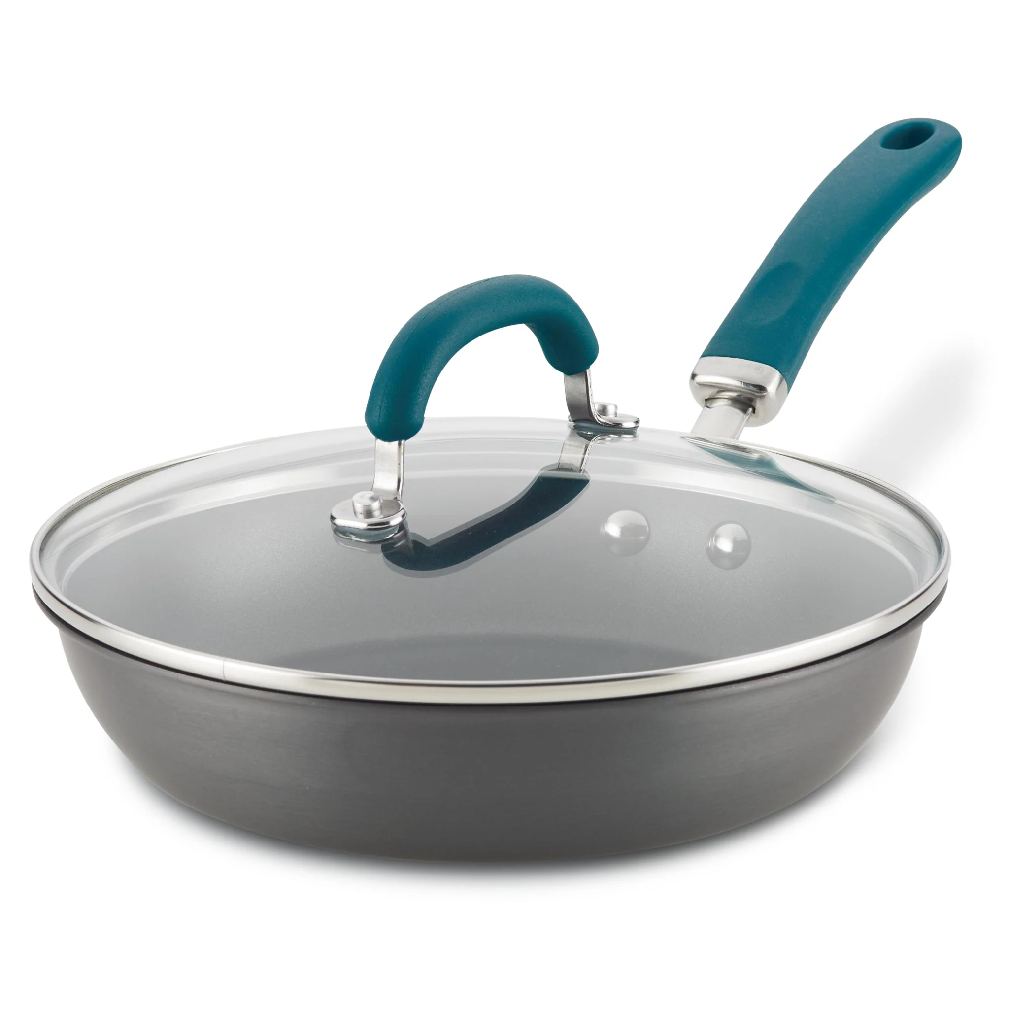 10.25-Inch Hard Anodized Nonstick Induction Covered Deep Frying Pan - Image 15