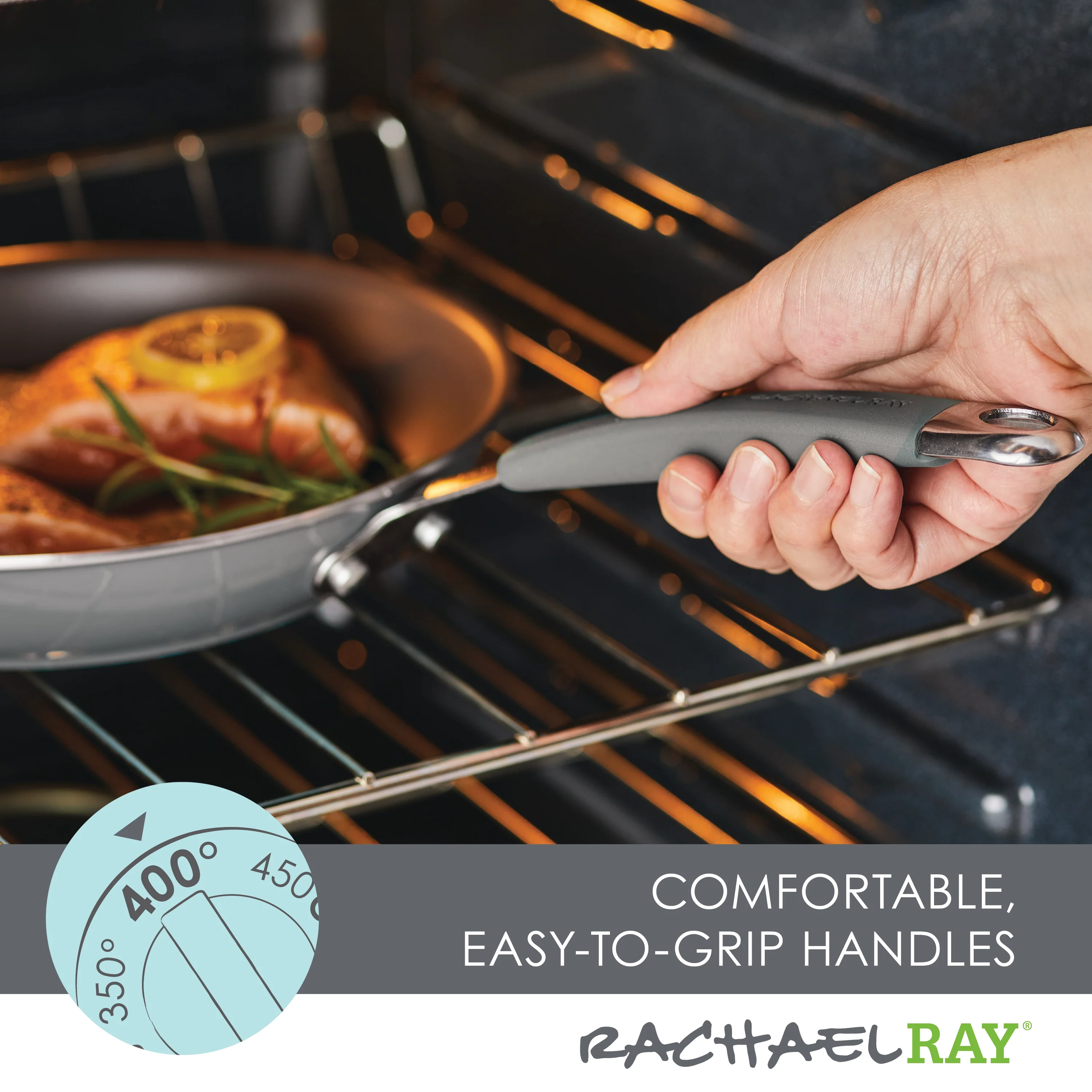 14-Piece Cucina Nonstick Cookware and Measuring Cup Set - Image 17