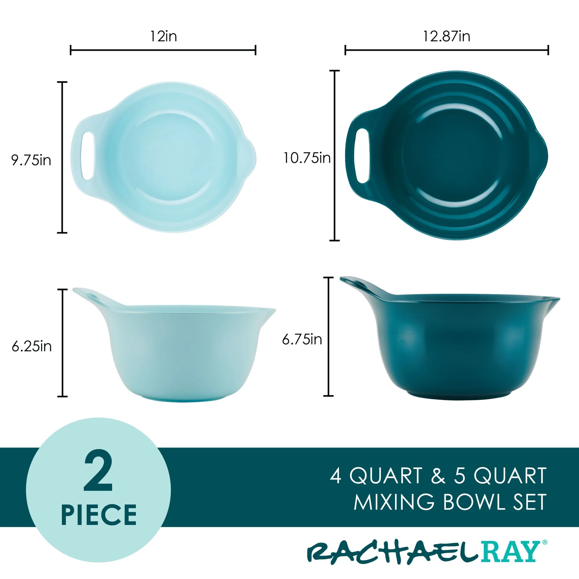2-Qt. & 3-Qt. Nesting Mixing Bowl Set - Image 7
