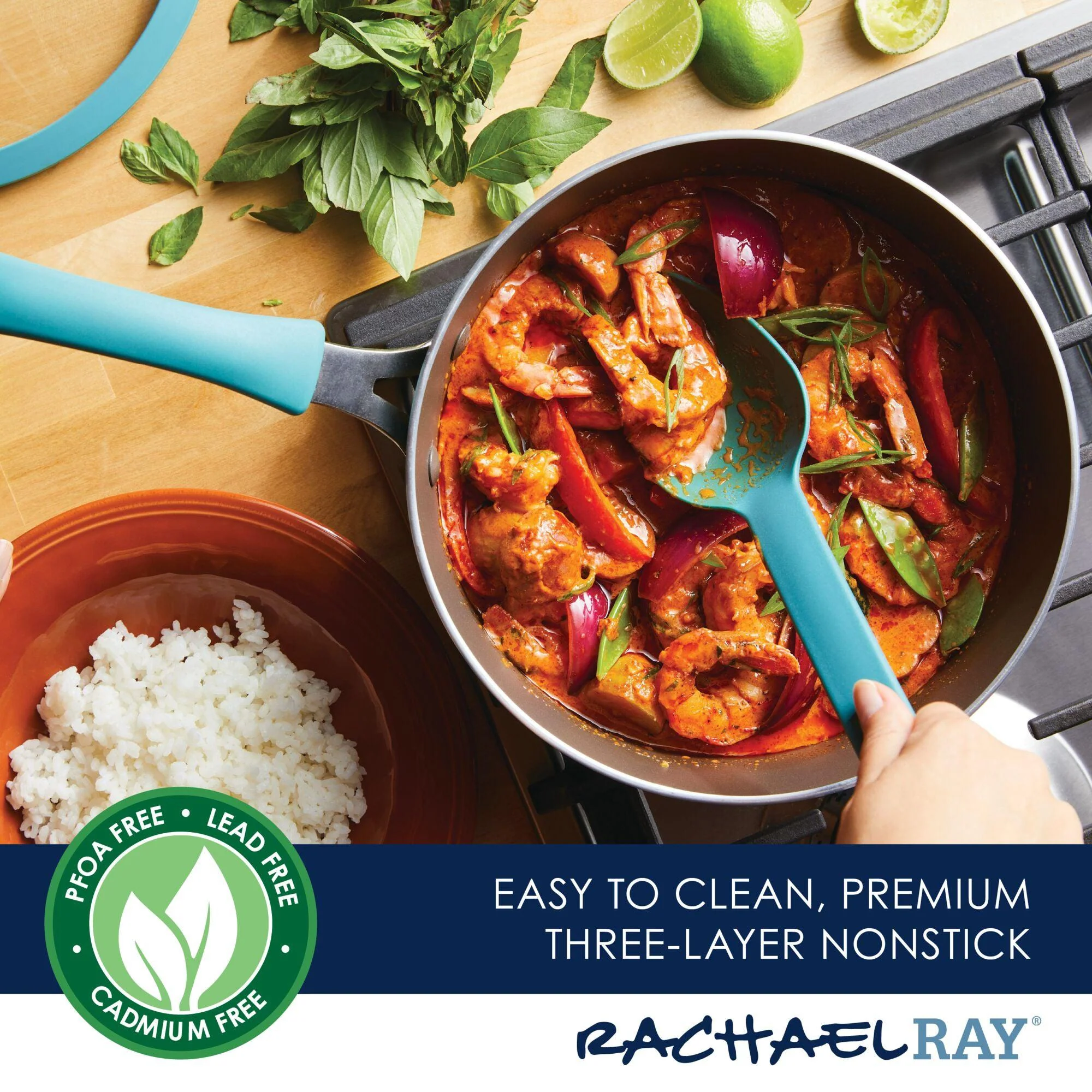 3-Quart Cook + Create Nonstick Sauté Pan with Lid - Image 6