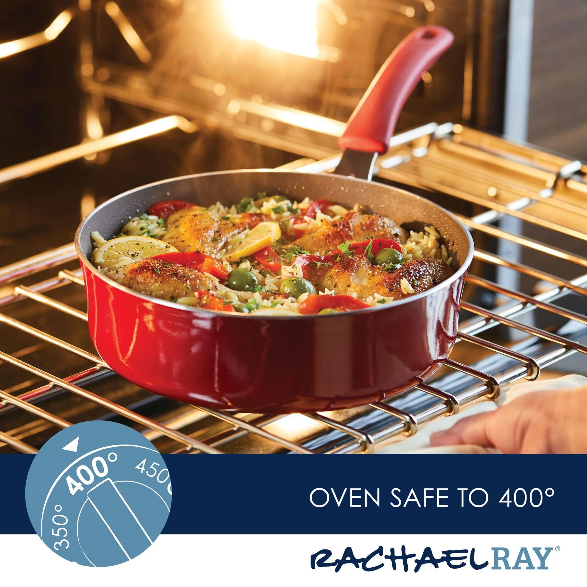 3-Quart Cook + Create Nonstick Sauté Pan with Lid - Image 8