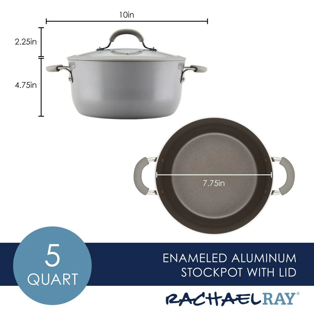 5-Quart Cook + Create Nonstick Dutch Oven with Lid - Image 3