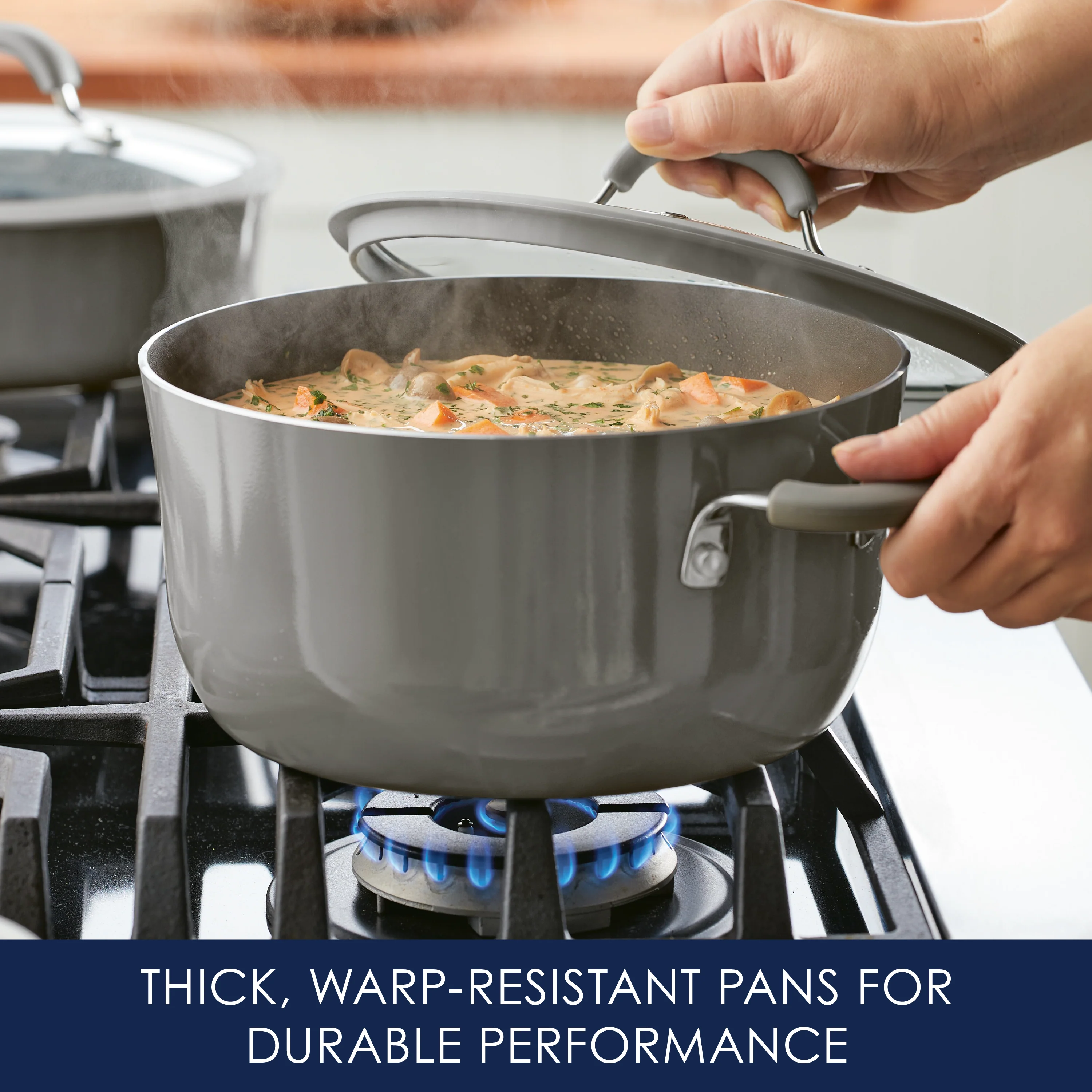 5-Quart Cook + Create Nonstick Dutch Oven with Lid - Image 6