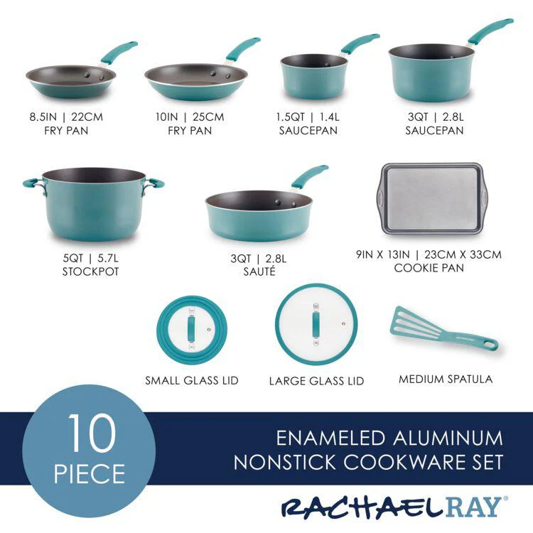 Cook + Create Nonstick Cookware Sets - Image 47