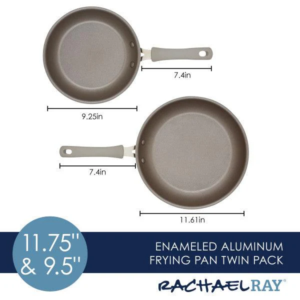 2-Piece Cook + Create Nonstick Frying Pan Set - Image 27