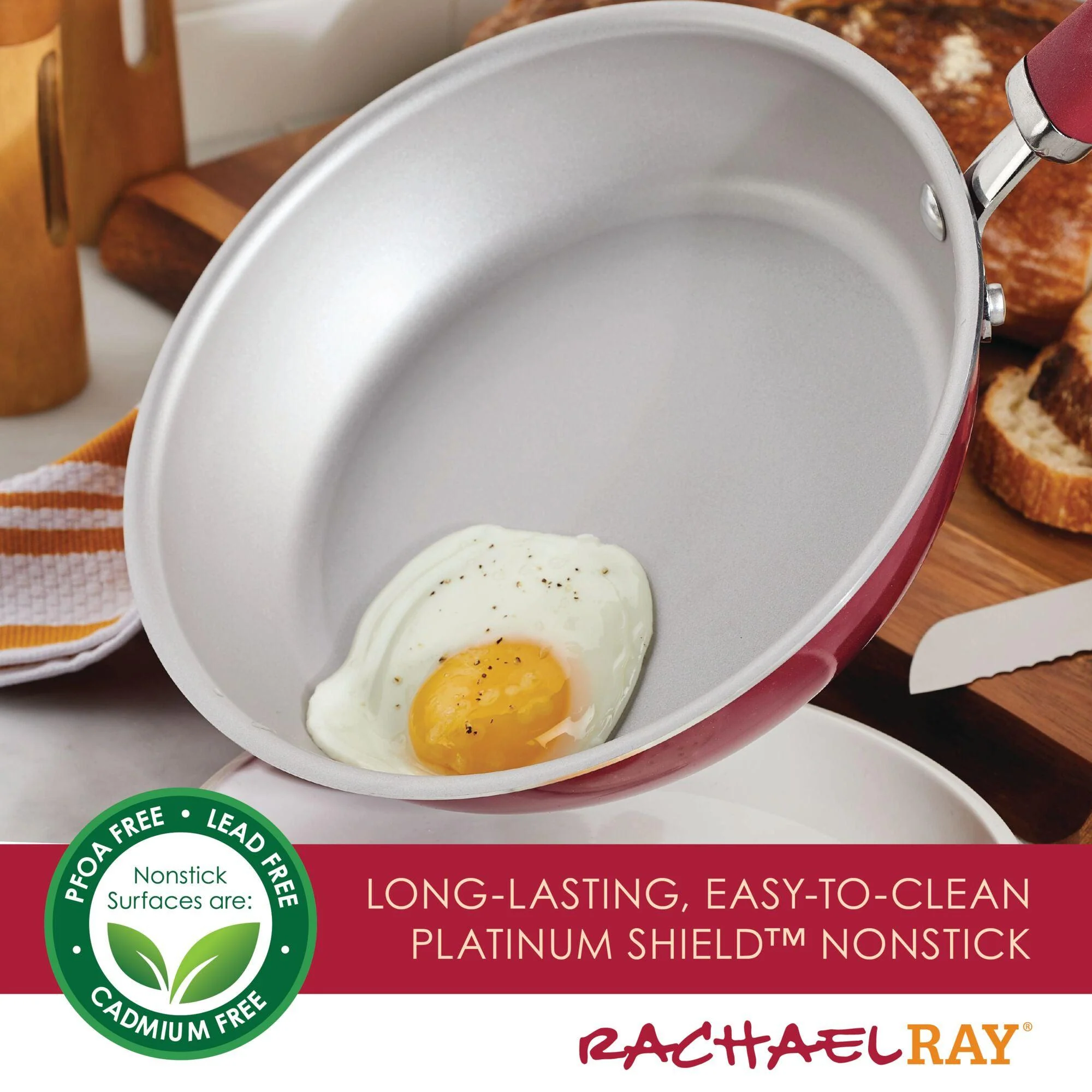 2-Piece Nonstick Induction Frying Pan Set - Image 4