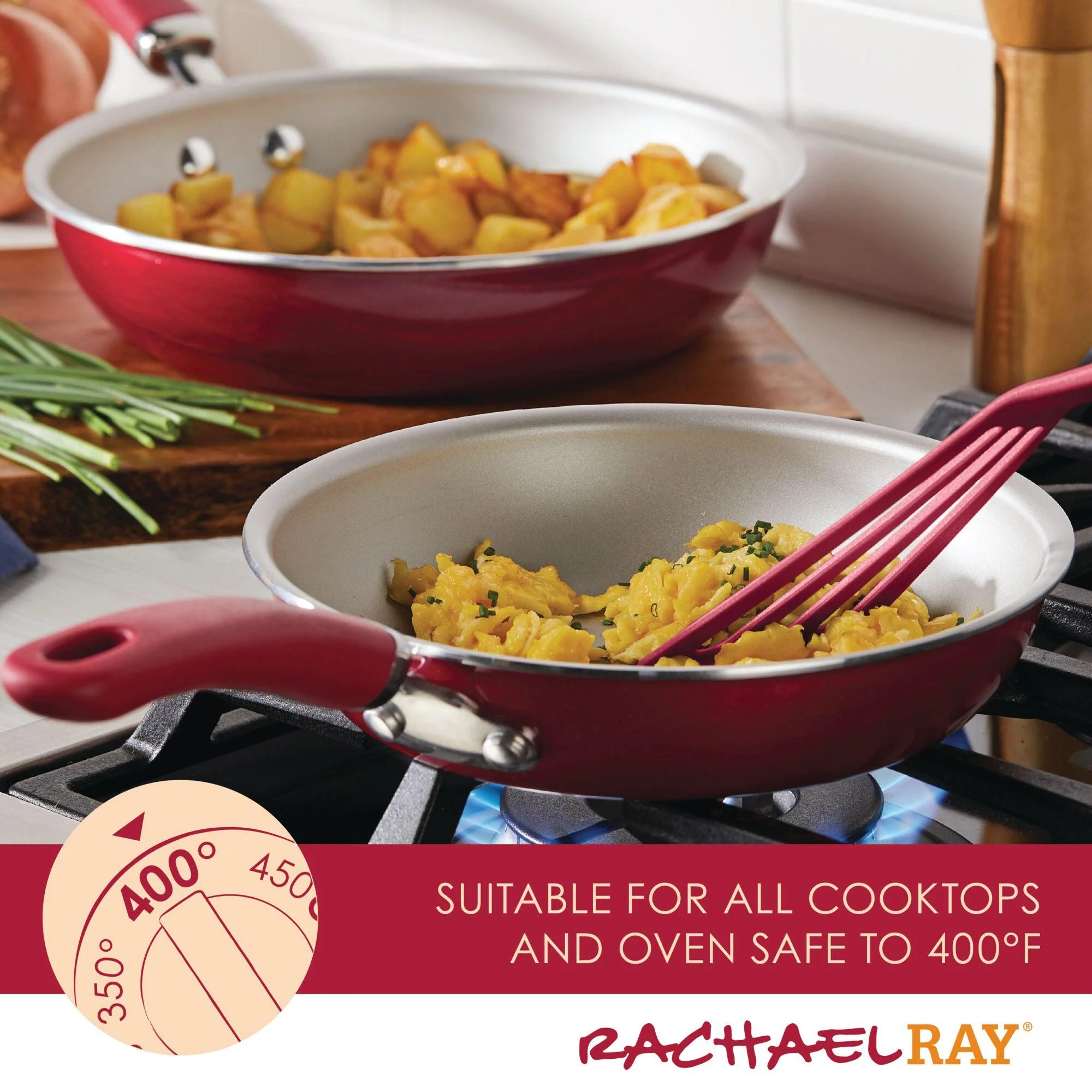 2-Piece Nonstick Induction Frying Pan Set - Image 5