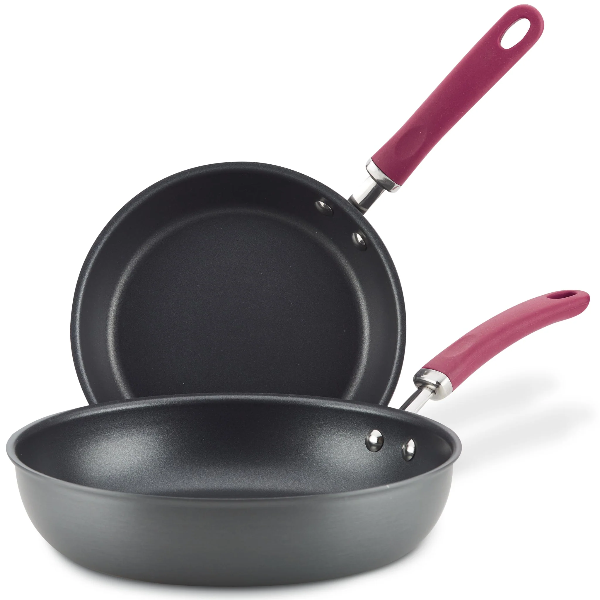 9.5-Inch and 11.75-Inch Hard Anodized Nonstick Induction Frying Pan Set - Image 10