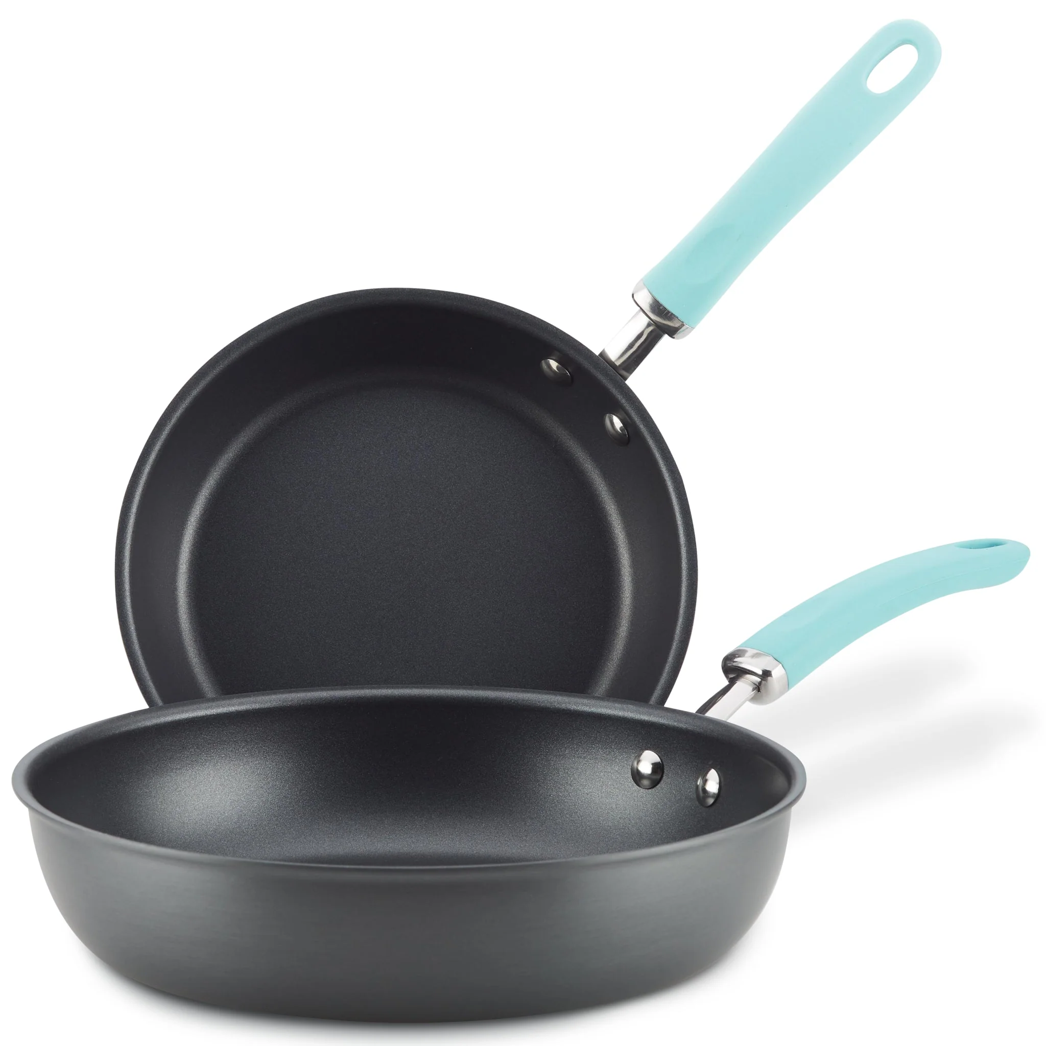 9.5-Inch and 11.75-Inch Hard Anodized Nonstick Induction Frying Pan Set - Image 11