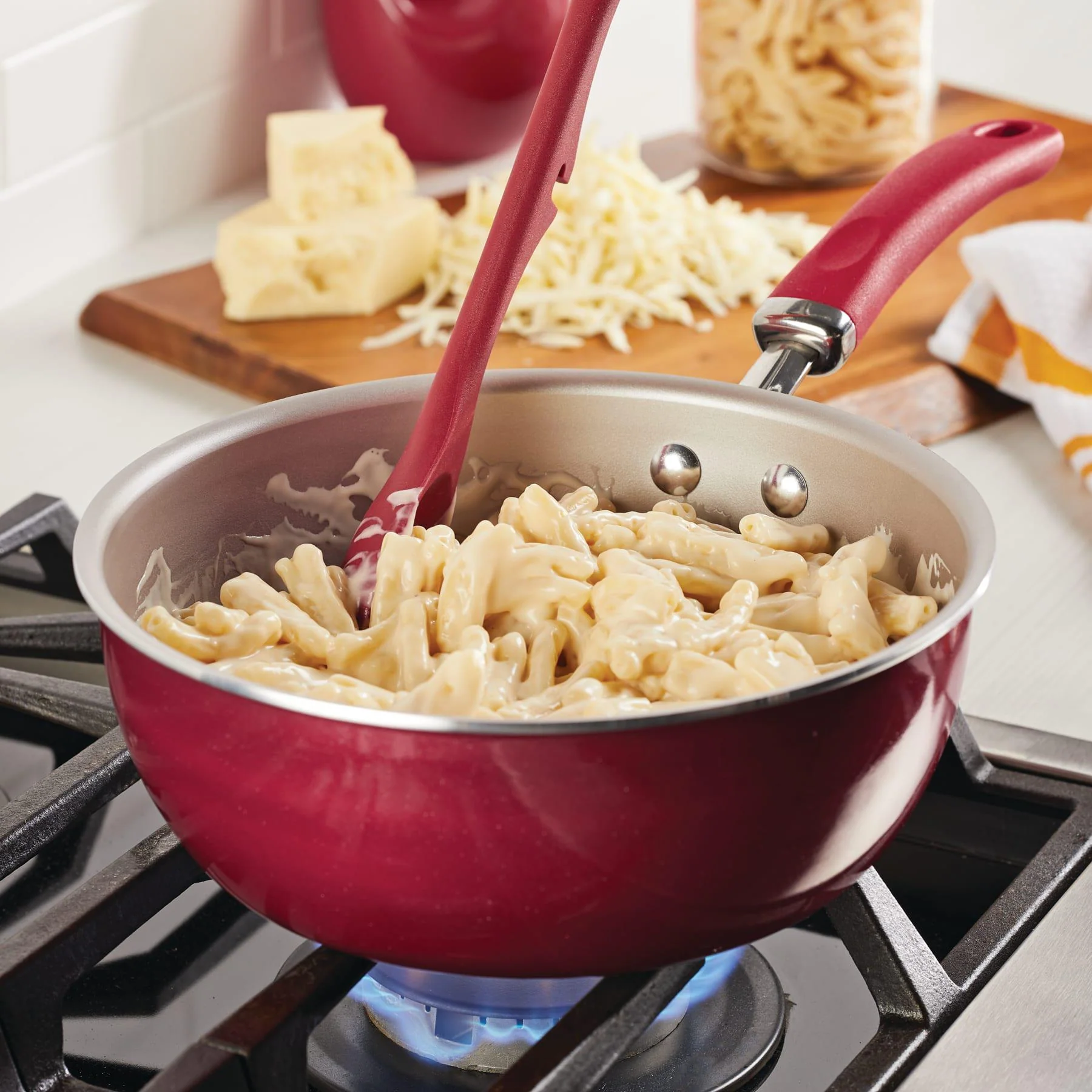 3-Quart Nonstick Induction Covered Chef Pan - Image 5