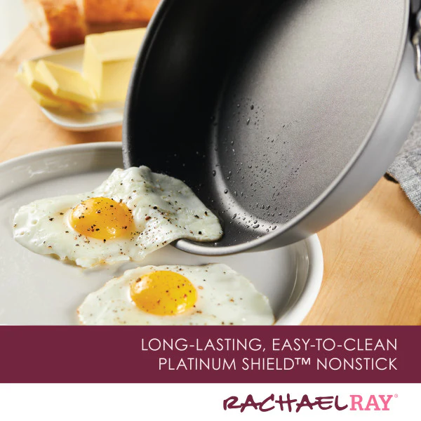 11-Piece Hard Anodized Nonstick Induction Cookware Set - Image 23
