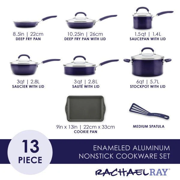 13-Piece Nonstick Induction Cookware Set - Image 32