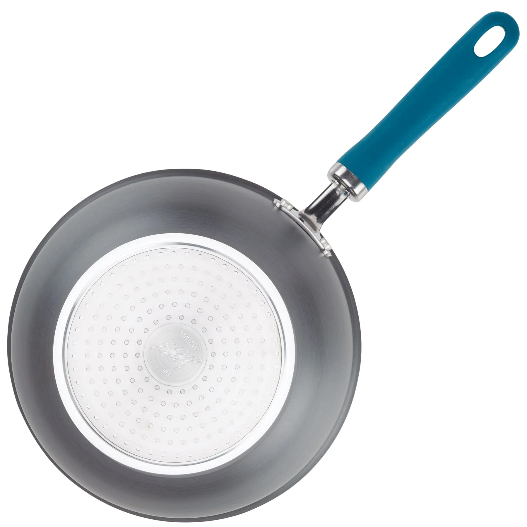 3-Quart Anodized Nonstick Induction Covered Chef Pan - Image 3