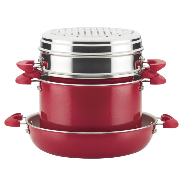 8-Piece Stacking Nonstick Induction Cookware Set - Image 14