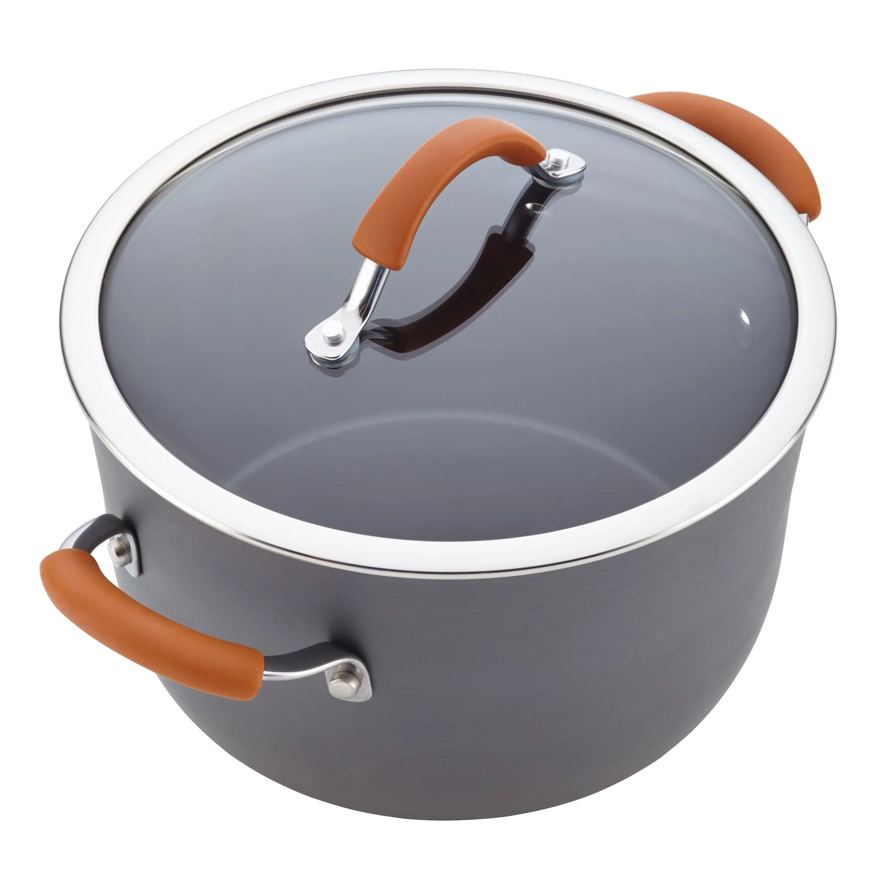 12-Piece Cucina Hard Anodized Nonstick Cookware Set - Image 6