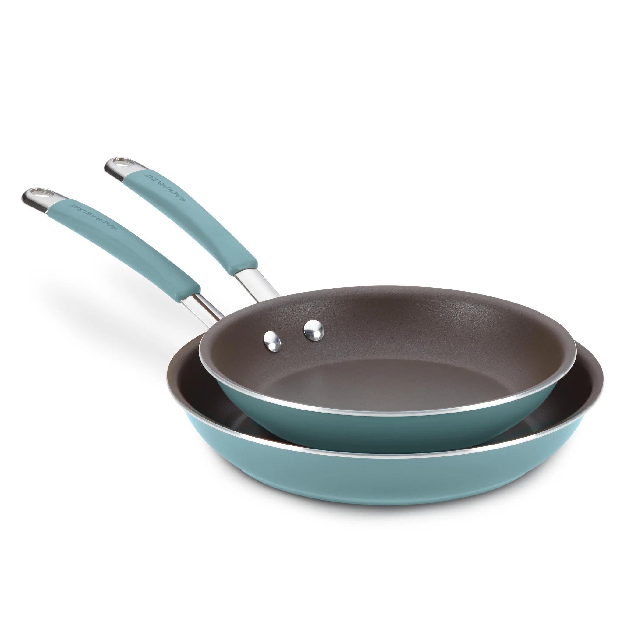 9.25" and 11" Cucina Nonstick Frying Pan Set - Image 2