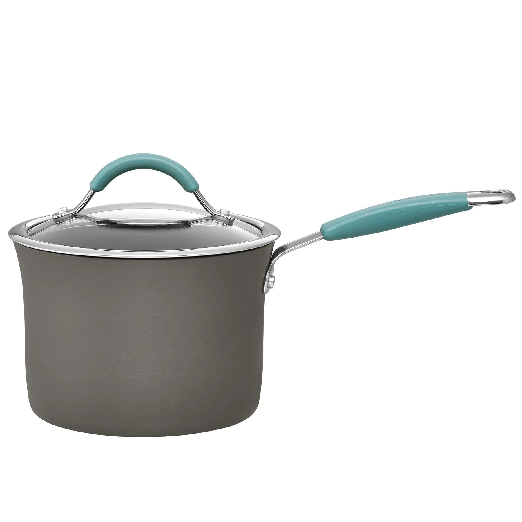 3-Quart Cucina Hard Anodized Nonstick Covered Saucepan - Image 3