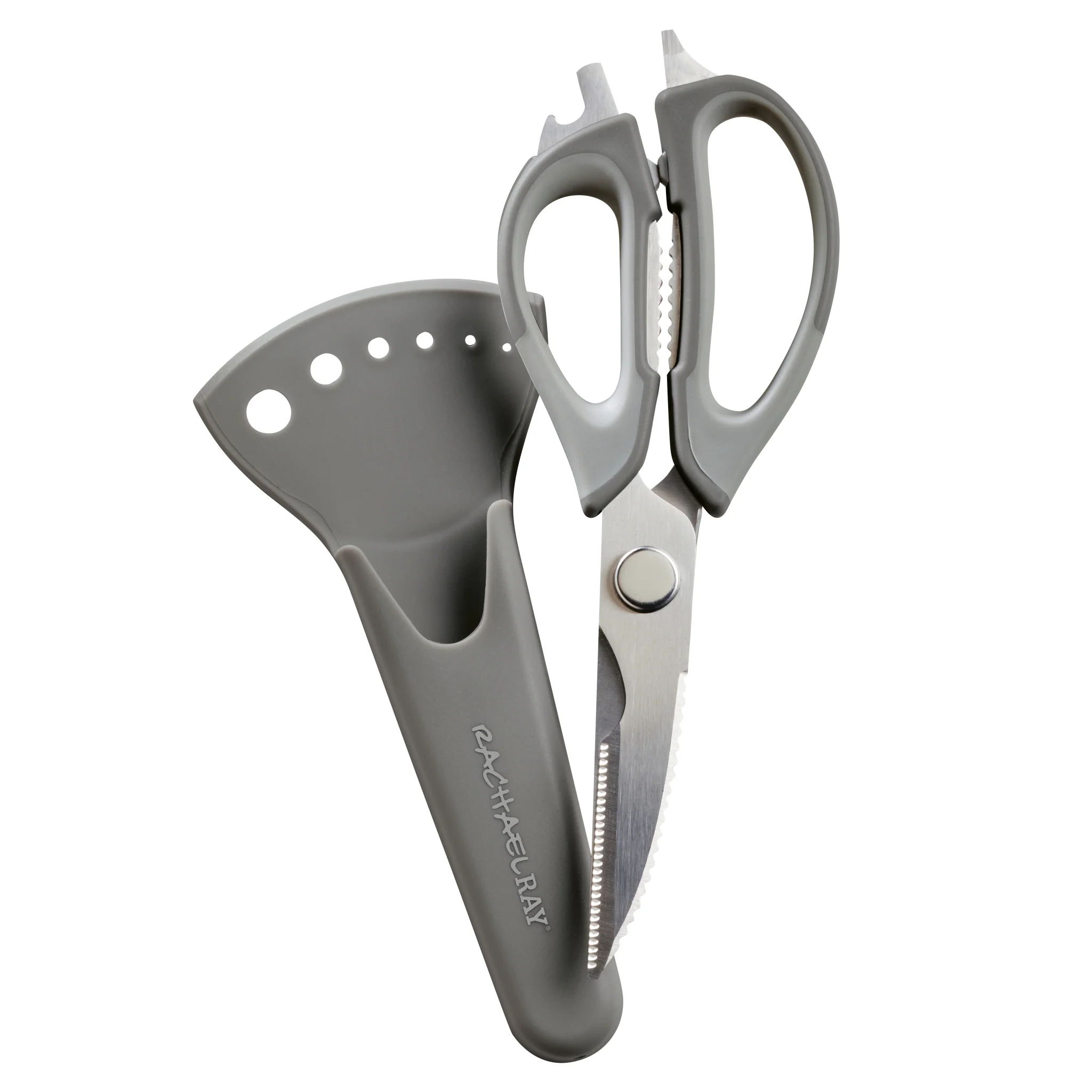 Multi Shear Kitchen Scissors with Herb Stripper and Sheath - Image 21