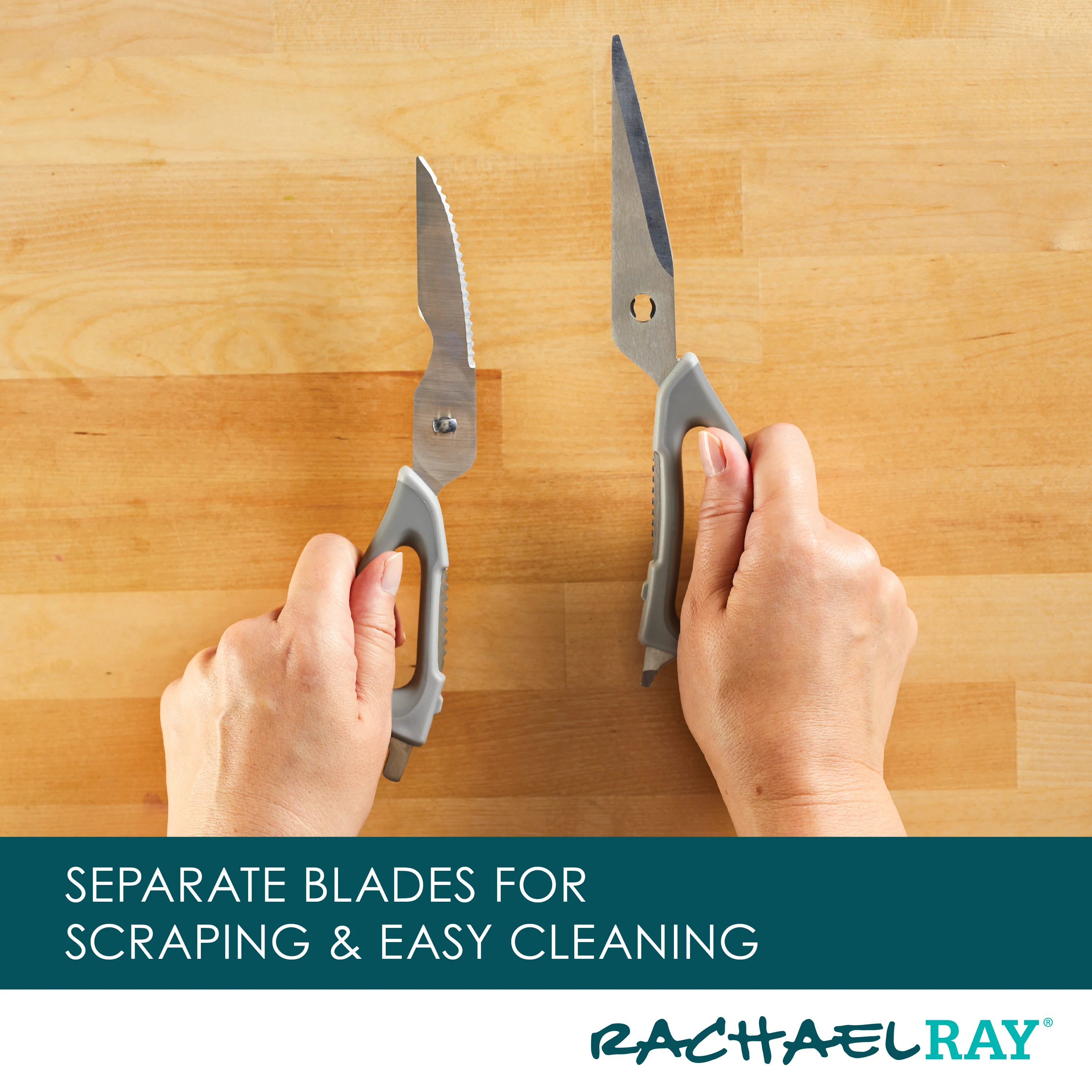 Multi Shear Kitchen Scissors with Herb Stripper and Sheath - Image 4