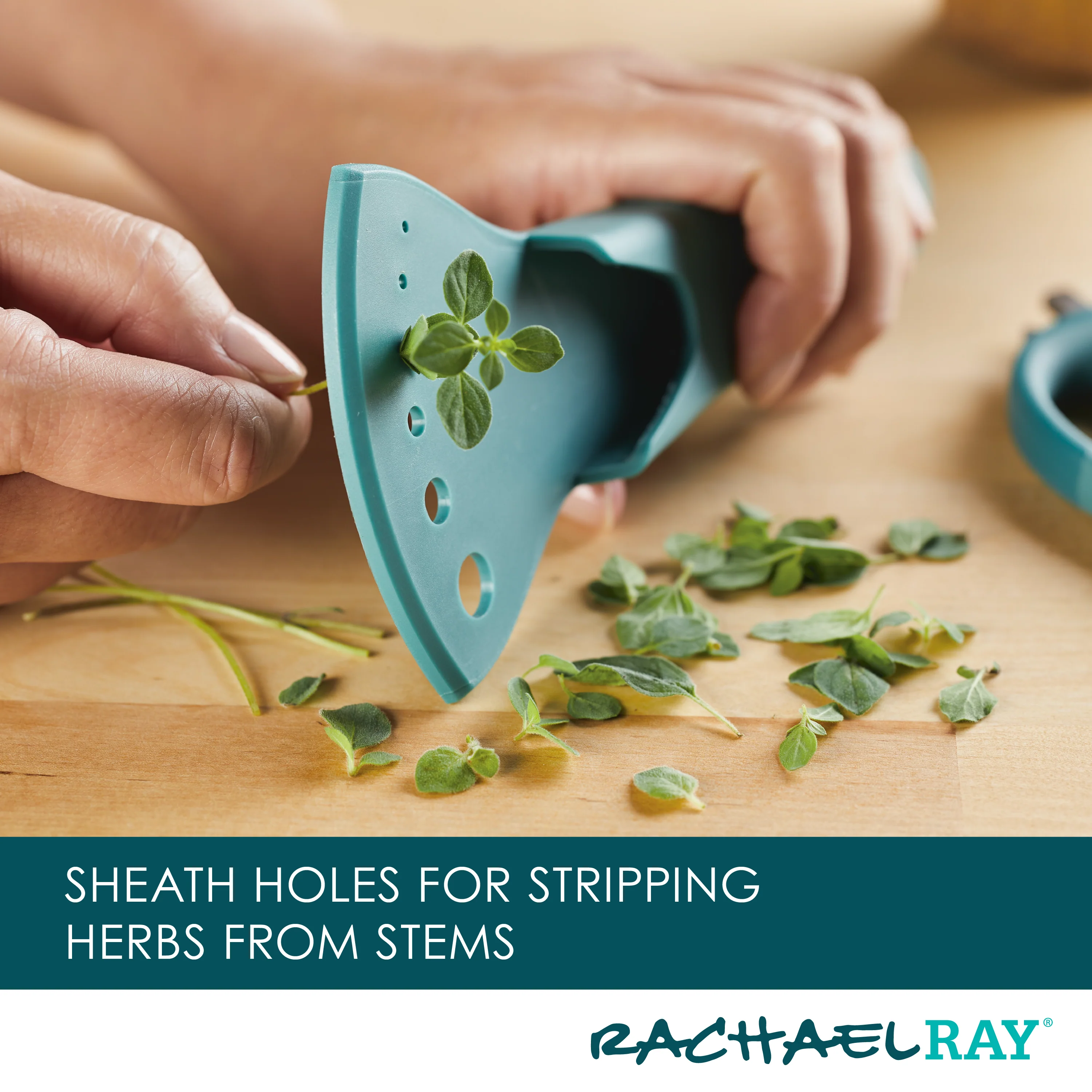 Multi Shear Kitchen Scissors with Herb Stripper and Sheath - Image 8