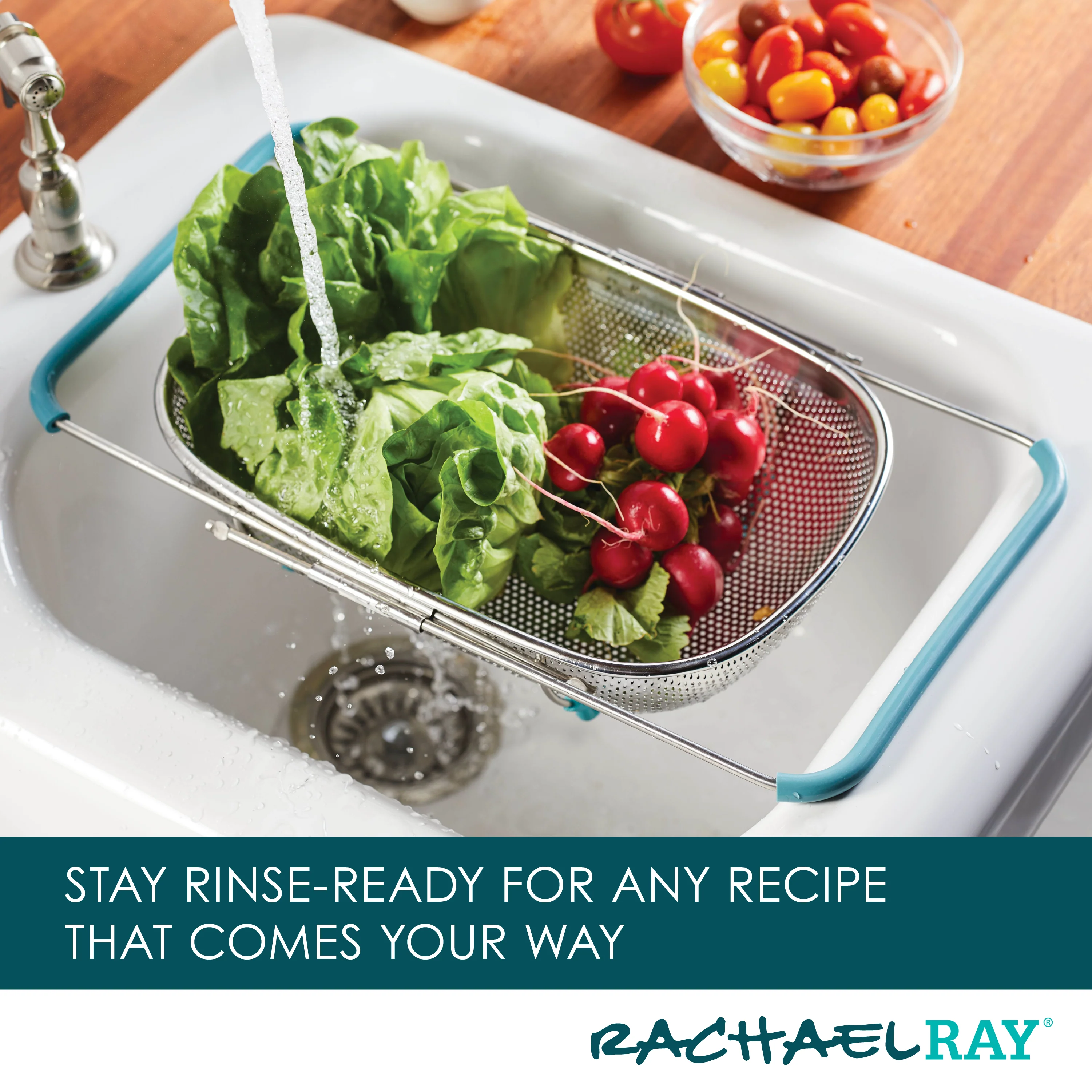 4.5 Quart Over-the-Sink Colander - Image 7