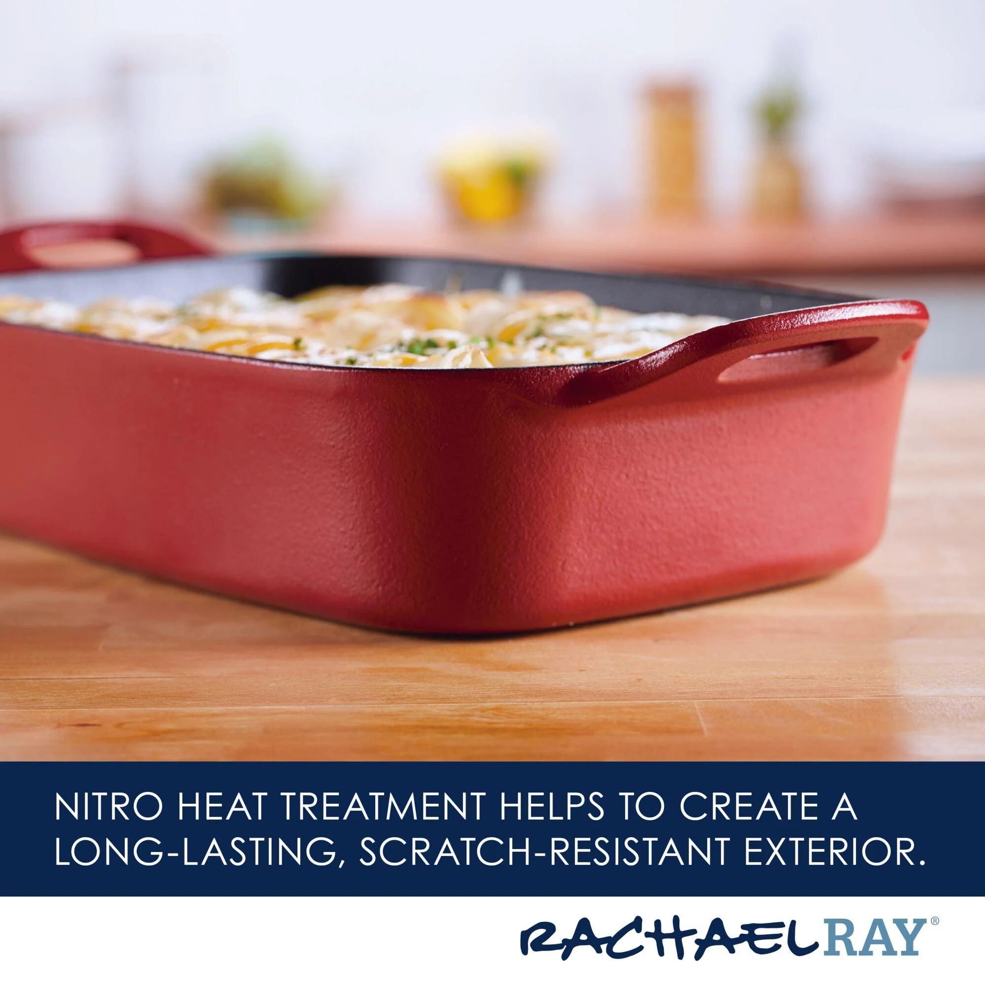 9-Inch x 13-Inch NITRO Cast Iron Roasting Pan - Image 13