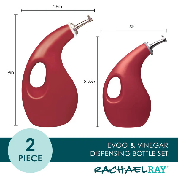 2-Piece EVOO and Vinegar Bottle Set - Image 21
